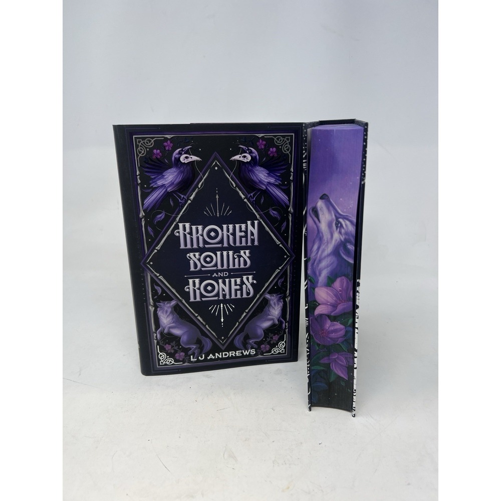 Broken Souls And Bones By L. J. Andrew's - Fairy Loot Sprayed Edges